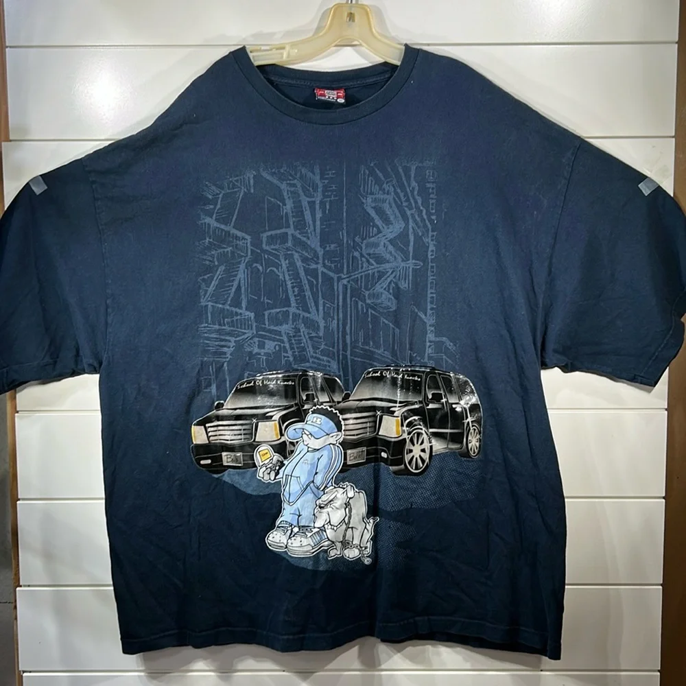 Vintage 90s Hard Knocks T-shirt 4XL
School of Hard Knocks - Picture 1 of 5